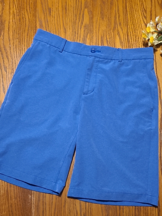 Nike Other - Nike Men's Blue Flat-Front Shorts - Size 30